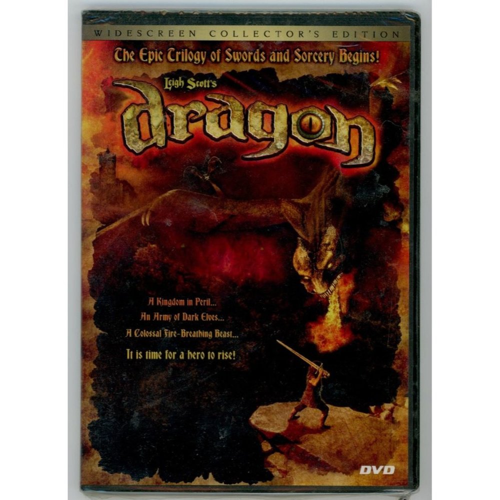 LEIGH SCOTT'S DRAGON on DVD, Fire breathing dragon? "It's time for a hero to ari